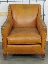 Whittmore-Sherrill Limited Ostrich Skin/Leather Chair FURNITURE