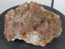 Beautiful Red & Chocolate Hematoid Quartz Cluster, Natural Specimen ROCKS-MINERALS-CRYSTALS