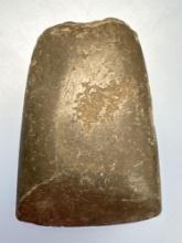 Well-Made 2 3/4" Celt, Heavily Polished Bit, Found in New York