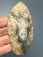 Nice 3 5/8" Chert Blade, Found in Dover, Delaware, Ex: Drapper Collection