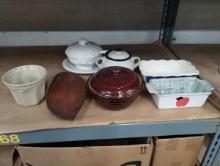 LOT OF COOKWARE AND MISC