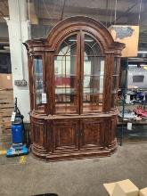 2 PIECE HUTCH 70" X 17.5" X 95"