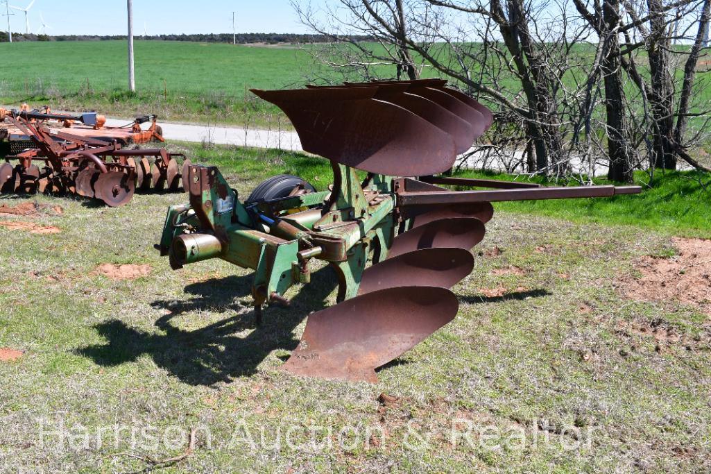 JOHN DEERE 4 BOTTOM ROLL OVER PLOW