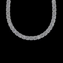 2.82 Ctw VS/SI1 Diamond 14K White Gold Necklace (ALL DIAMOND ARE LAB GROWN)