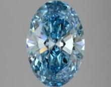 2.96 ctw. VVS2 IGI Certified Oval Cut Loose Diamond (LAB GROWN)