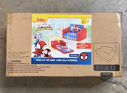 Delta Children Marvel Spidey and His Amazing Friends Cozee Flip-Out Chair - 2-in-1 Convertible Chair