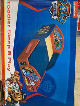 Delta Children PAW Patrol Plastic Sleep and Play Toddler Bed