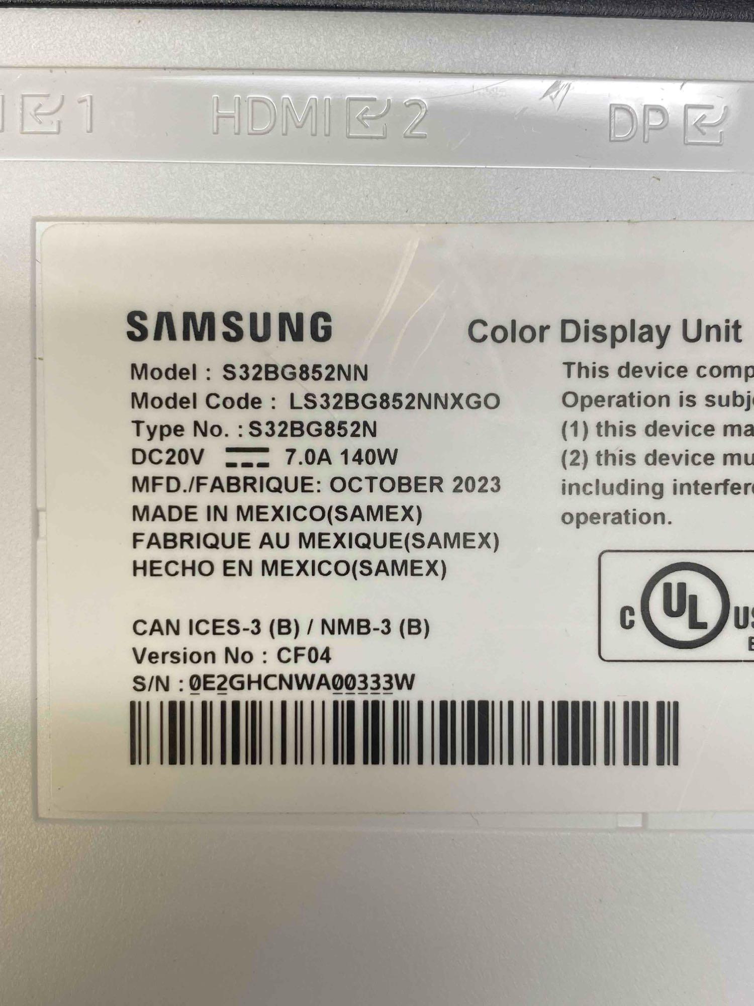 Samsung 32" Odyssey Neo G8 4K UHD 240Hz