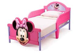 Delta Children Minnie Mouse Plastic 3D Toddler Bed