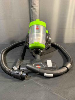 BISSELL Zing Lightweight, Bagless Canister Vacuum, 2156A,Black/Citrus Lime