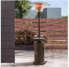 Bronze Patio Heater with LED Table Up to 50,000 BTUs