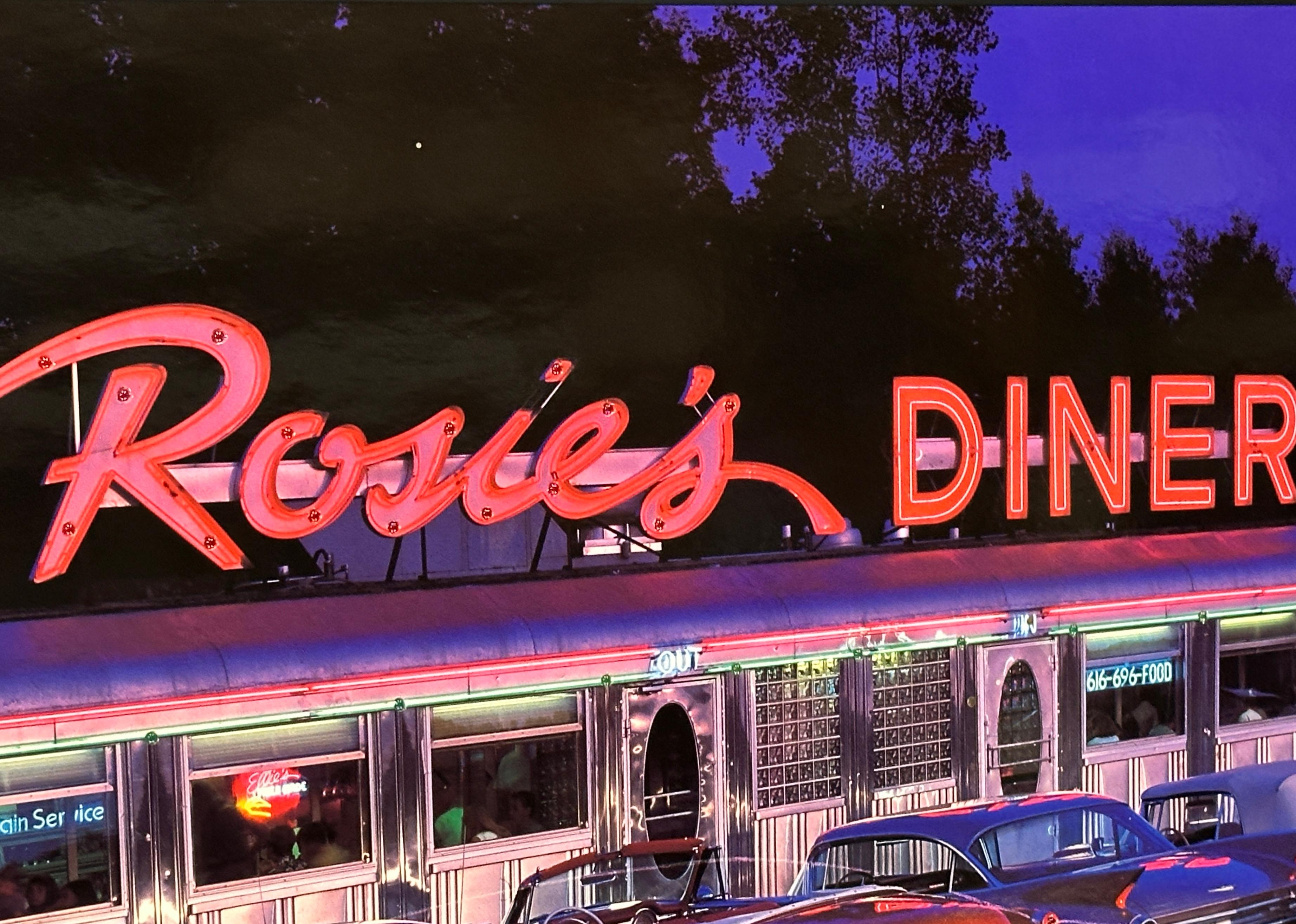 Rosie's Diner Lucinda Lewis Roadside America Poster