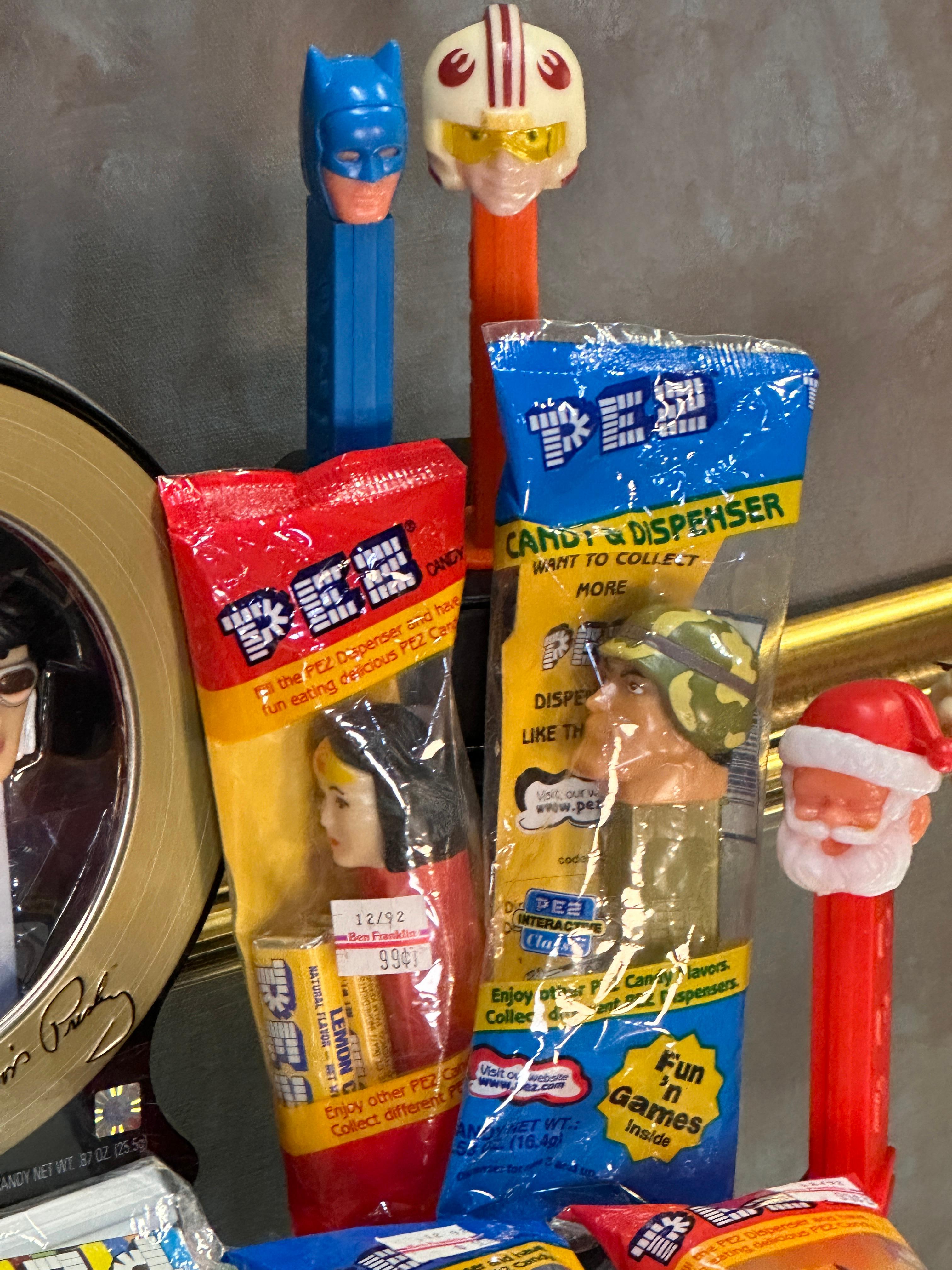 Large Collection of Assorted PEZ Dispensers