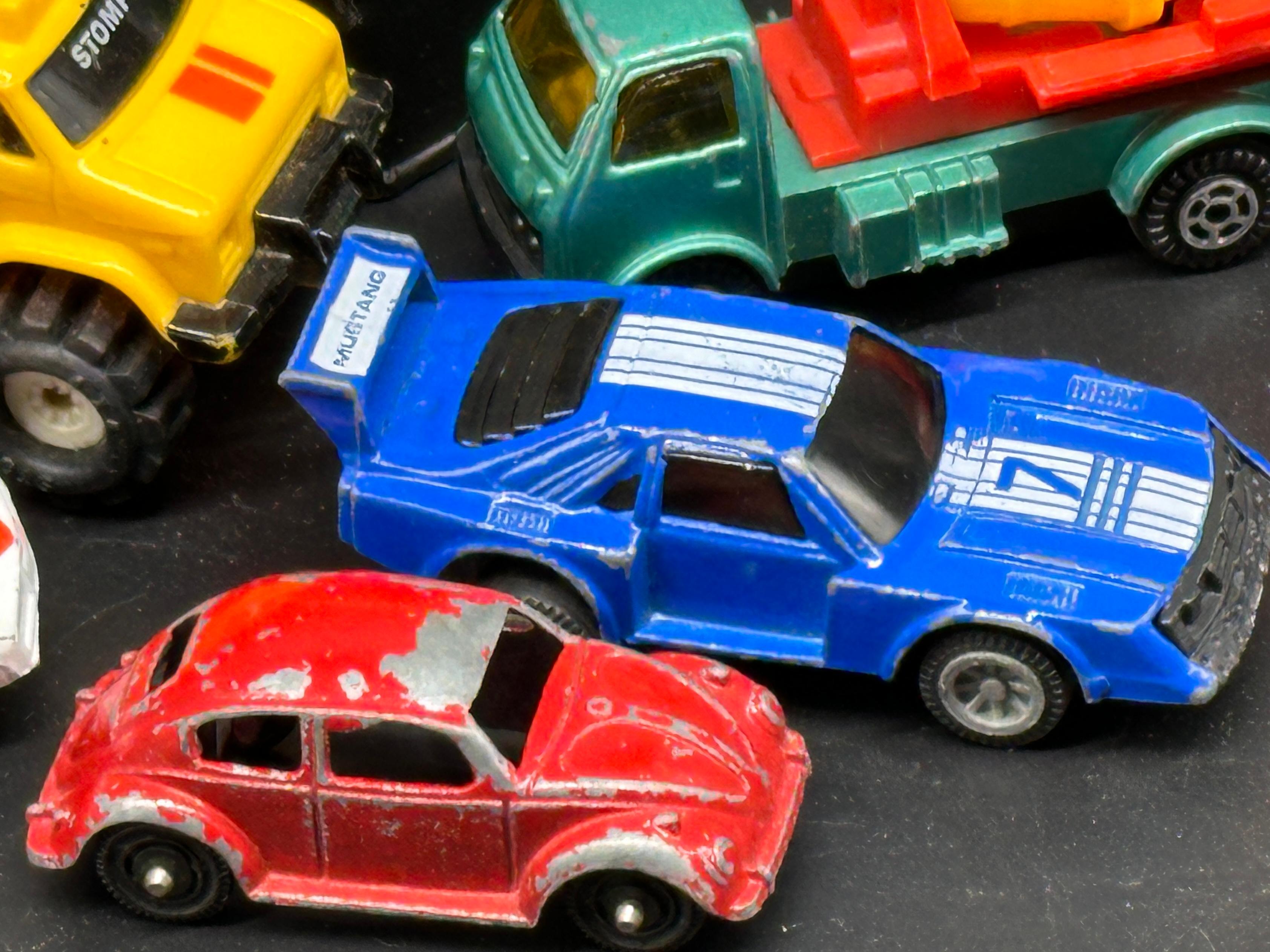 Assortment of Mini Diecast Cars