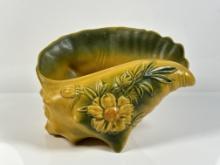 Roseville Pottery Conch Shell Cornucopia