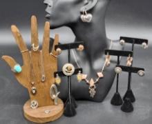 Misc. Jewelry Collection - Including Some Sterling Silver