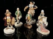 Collection of Sabastian Hand Cast and painted miniatures