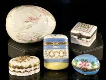 Limoges France Trinket Boxes