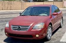 2002 Nissan Altima 2.5 4 Door Sedan