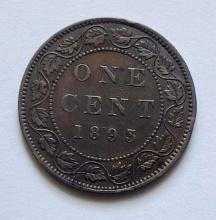 1893 Canada Large Cent XF