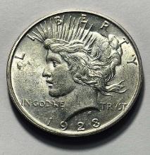 1923-D Peace Silver Dollar MS62