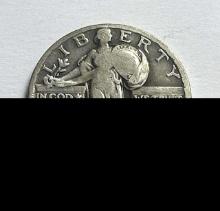 1928 Standing Liberty Silver Quarter Fine