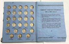 1937-1945 Mercury Silver Dime Album Page (27-coins)