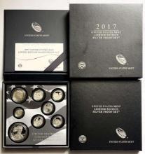 2017 U.S. Mint Limited Edition Silver Proof Set (8-coins)