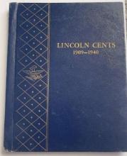 1910-1940 Lincoln Small Cent Album (25-coins)