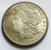 1921 Morgan Silver Dollar MS63