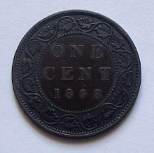 1898 Canada Large Cent VF