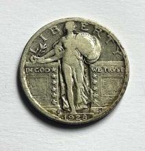 1929 Standing Liberty Silver Quarter VG