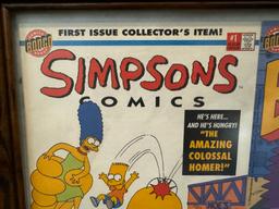 BONGO COMICS FRAME 1993 THE SIMPSONS POSTER
