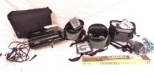 Camcorders & Projector, including JVC, Samsung, Epson plus accessories