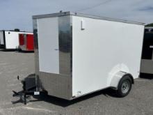 New 2024 Anvil AT6X10SA S/A Enclosed Tag Trailer