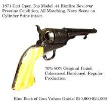 1871 Colt Open Top Model .44 Rimfire Navy