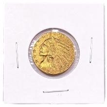 1911 $5 Gold Half Eagle ABOUT UNCIRCULATED