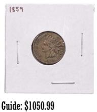 1859 Indian Head Penny XF