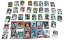 Baseball  Vintage lot 1960's to 1972 40 card lot Ruth Martin many w creases