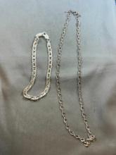 Sterling Bracelet and Necklace