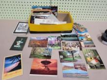 Asst. Postcards, New and used, some stamps and postmarks
