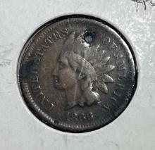 1866 Indianhead Cent
