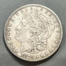 1879-S Morgan Silver Dollar, 90% Silver