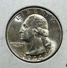 1944 Washington Quarter, 90% silver