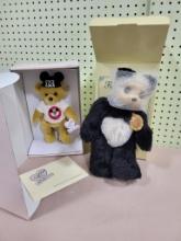 Robert Raikes Collectibles Bear "Fenlan" and Annette Funicello bear, both in original boxes