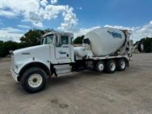 2006 Kenworth W900 Mixer Trucks Tag Drop Axle, Strong Arm (5 Trucks Total)