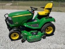 John Deere X720 lawn mower
