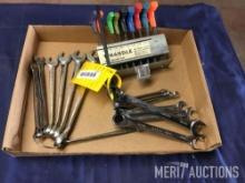 Hex key set and Craftsman ratchet wrenches