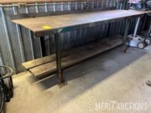20in. x 8ft. x 32in. work bench