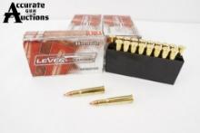 Hornady 100 rounds of 30-30 Win Leverevolution 30-30 Win